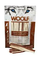 WOOLF Classic poch. Long Rabbit and Cod Sandwich 100g + Množstevní sleva