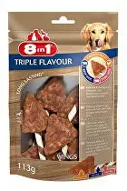 Pochoutka 8in1 Flavours Triple Flavour Wings 113g/6ks + Množstevní sleva
