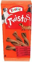 Frolic pochoutka twistos 105g