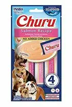 Churu Dog Fish Salmon Recipe 4x14g + Množstevní sleva