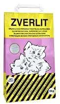 Zverlit růžový super jemná Podestýlka kočka 6kg
