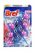 Wc blok Bref Color Aktiv Flower kuličky 3x50g