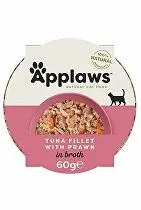 Kalíšek APPLAWS Cat Luxury Tuna Fillet with Prawn 60 g