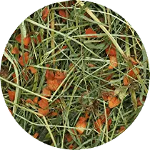 Seno luční s mrkví RabbitWeed 1kg/40l