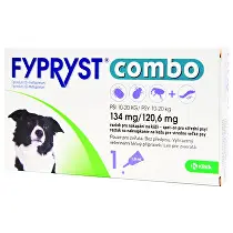 Fypryst Combo Spot-on Dog M 134/120,6mg 1x1,34ml