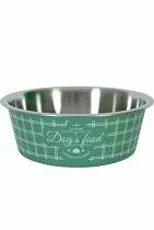 Miska nerez pes Food Dog 1,7l zelená Zolux