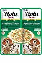 Churu Dog Twin Packs Chick & Veg. In Broth 80g