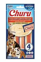 Churu Dog Fish Tuna with Salmon Recipe 4x14g + Množstevní sleva