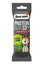 Bow wow poch. Proteinová tyčinka Hmyz&Konopí 32g + Množstevní sleva