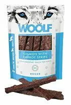 WOOLF Classic poch. Salmon with Carrot Strips 100g + Množstevní sleva