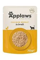 Applaws Cat kapsa Adult Broth kuřecí prsa 70g