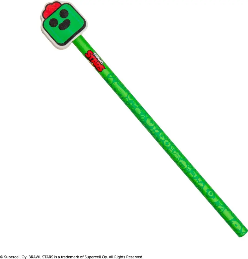 Brawl Stars tužka s gumou Spike - Cinereplicas
