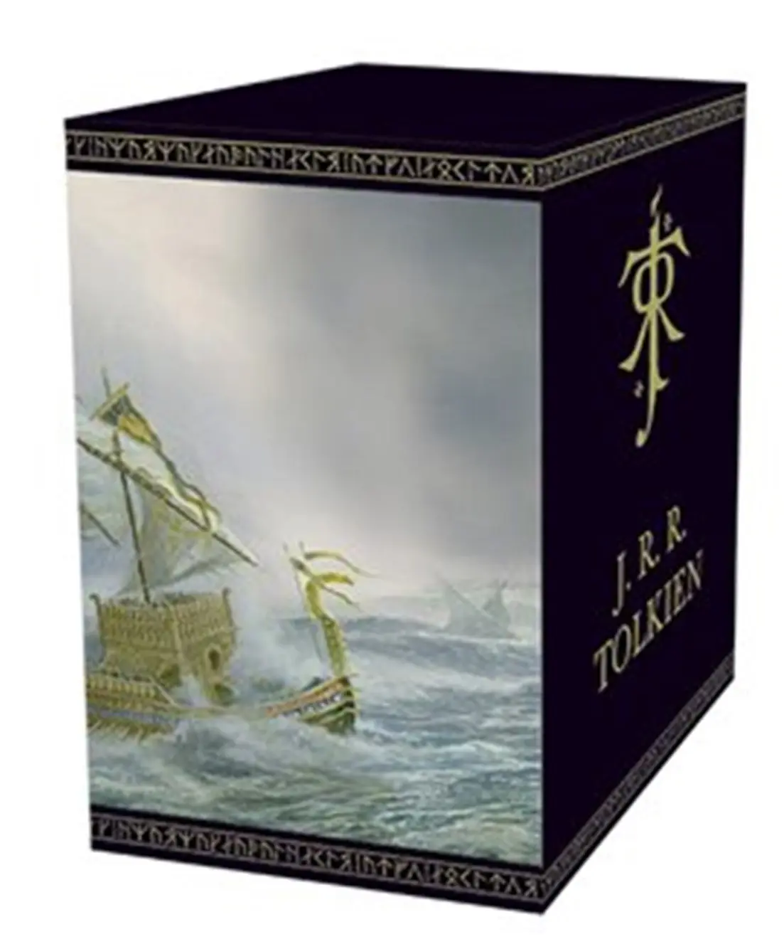 Tolkien BOX loď II. 1-6 (Pád Númenoru, Pád Gondolinu, Nedokončené příběhy, Beren a Luthien, Húrinovy děti, Příběhy z Nebezpečné říše) - John Ronald Reuel Tolkien