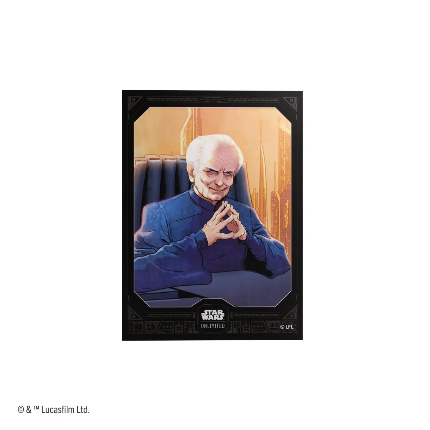 Star Wars: Unlimited Obaly na karty – Chancellor Palpatine (60 ks)