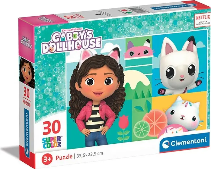Gábinin kouzelný domek - puzzle z kategorie 15 – 60 dielikov