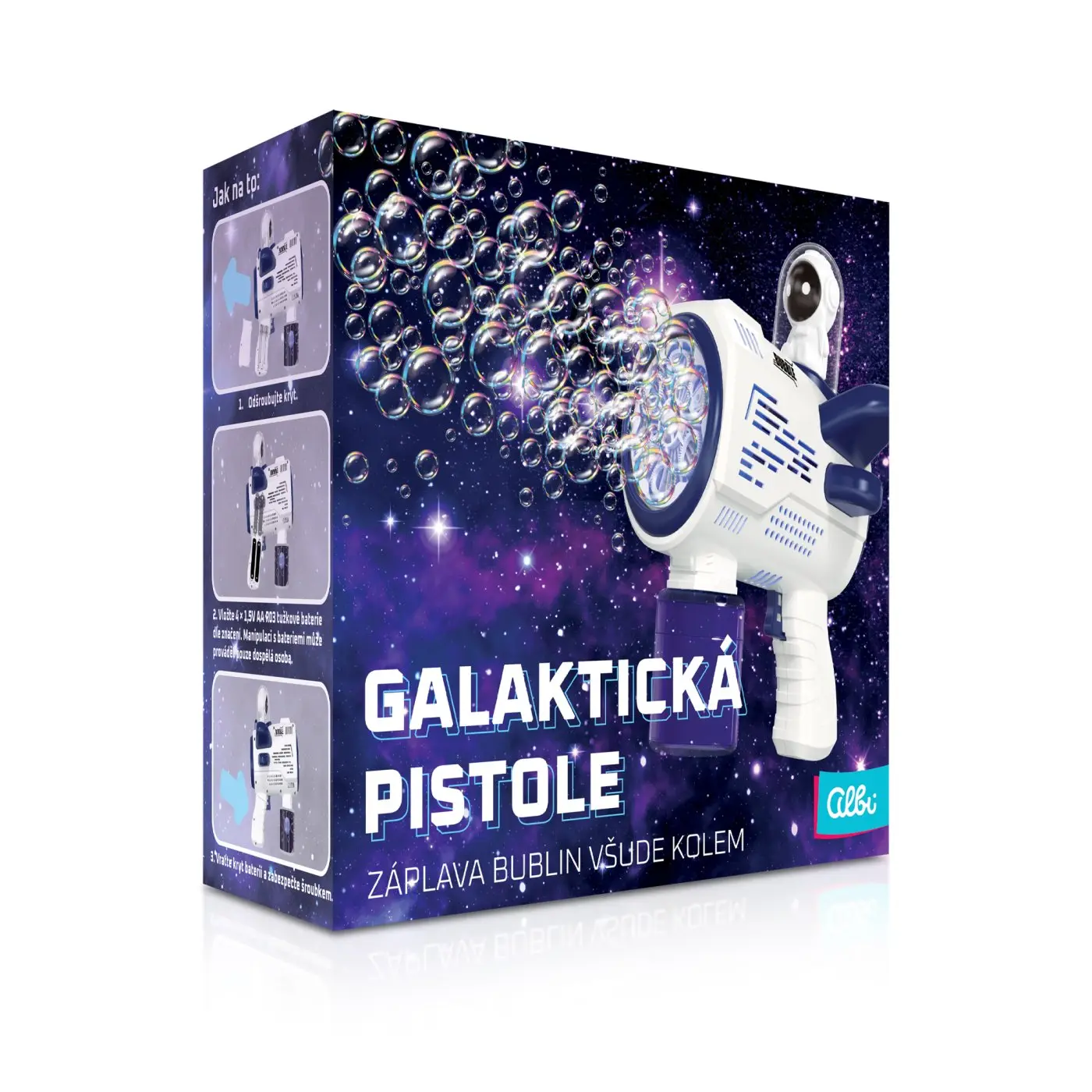 Bublifuk Galaktická pistole - Albi