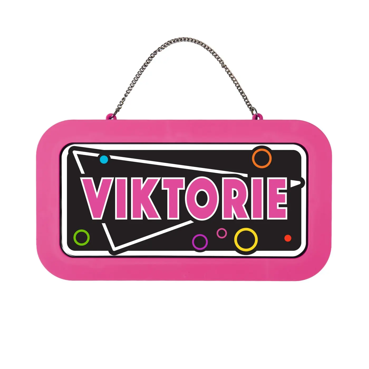 Neonová cedulka se jménem - Viktorie - Albi