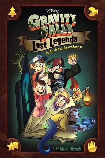 Gravity Falls: Lost Legends (4 All-New Adventures!) - Alex Hirsch, Ian Worrel (ilustrácie), Asaf Hanuka (ilustrácie)