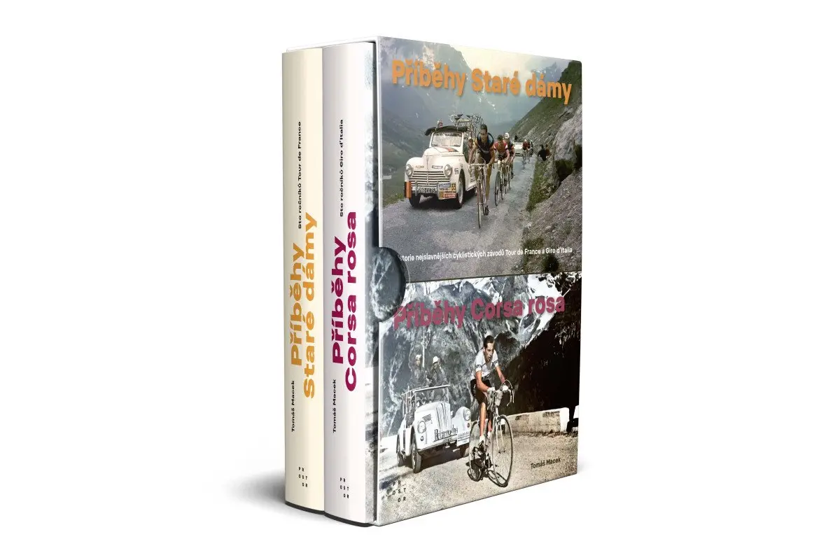 Příběhy Staré dámy - Sto ročníků Tour de France / Příběhy Corsa rosa - Sto ročníků Giro d´Italia BOX 1-2 - Tomáš Macek