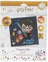 Crystal Art pohlednice - Harry Potter Family, 18x18cm - Craft Buddy