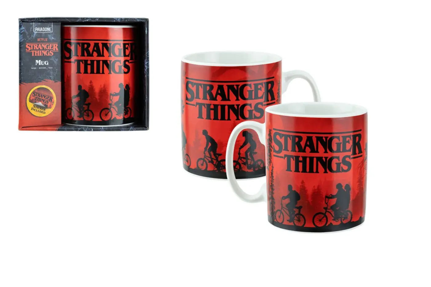 Stranger Things XL hrnek se samolepkou 500 ml - Paladone