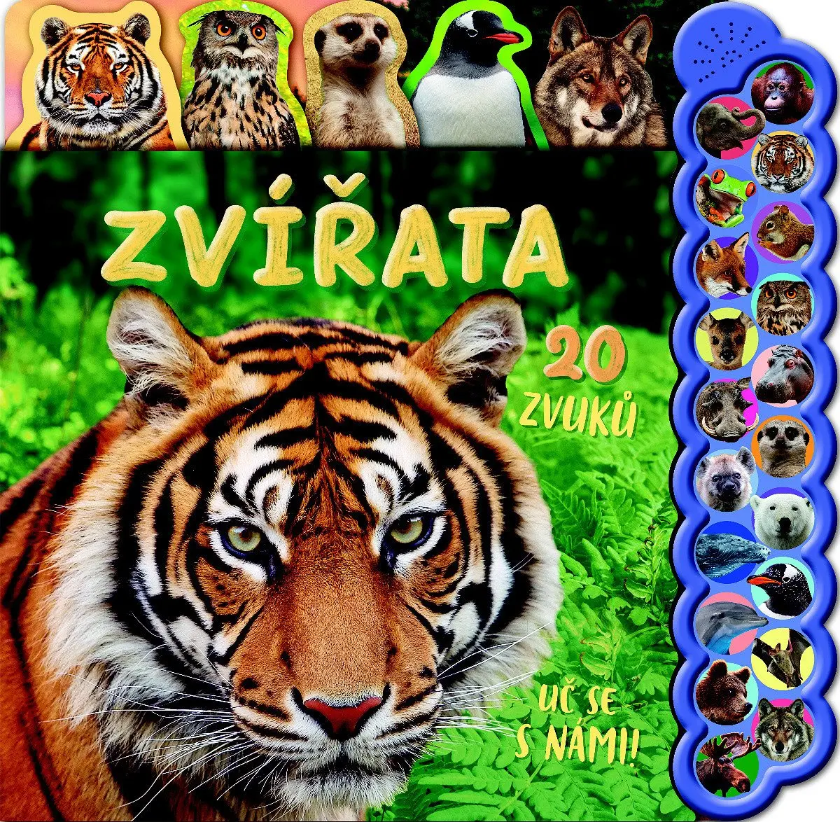 Zvířata 20 zvuků Uč se s námi!
