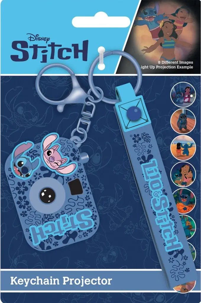 Lilo a Stitch klíčenka s projektorem - Pyramid