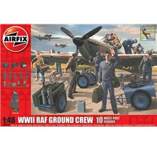 Classic Kit diorama A04702 - WWII RAF Ground Crew (1:48) - nová forma