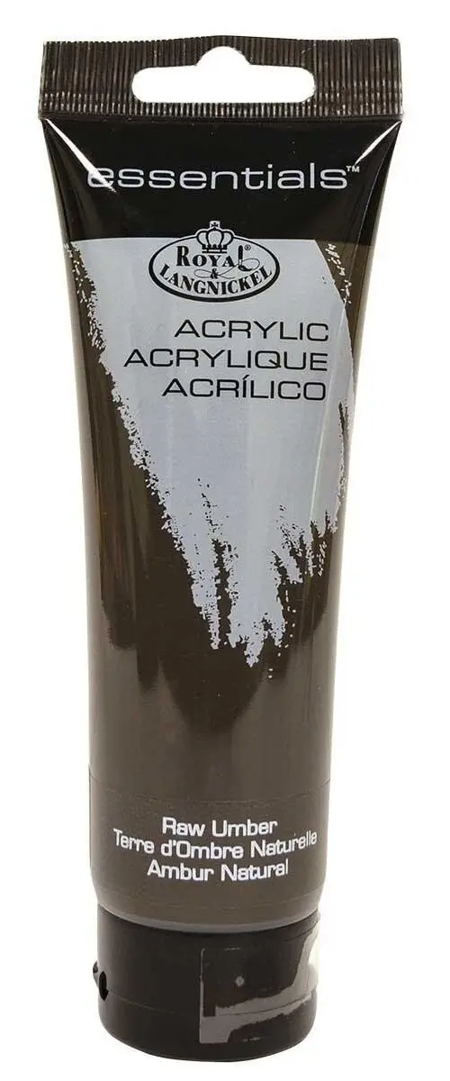 Royal & Langnickel Akrylová barva 120ml RAW UMBER