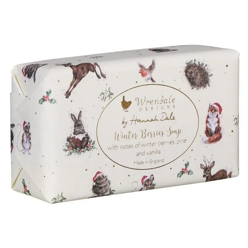 Wrendale Designs Vánoční mýdlo Winter Berries