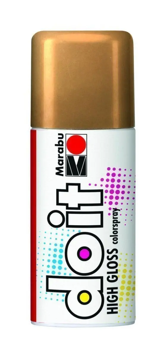 DoIt akryl.sprej Metallic/zlatá lesk
