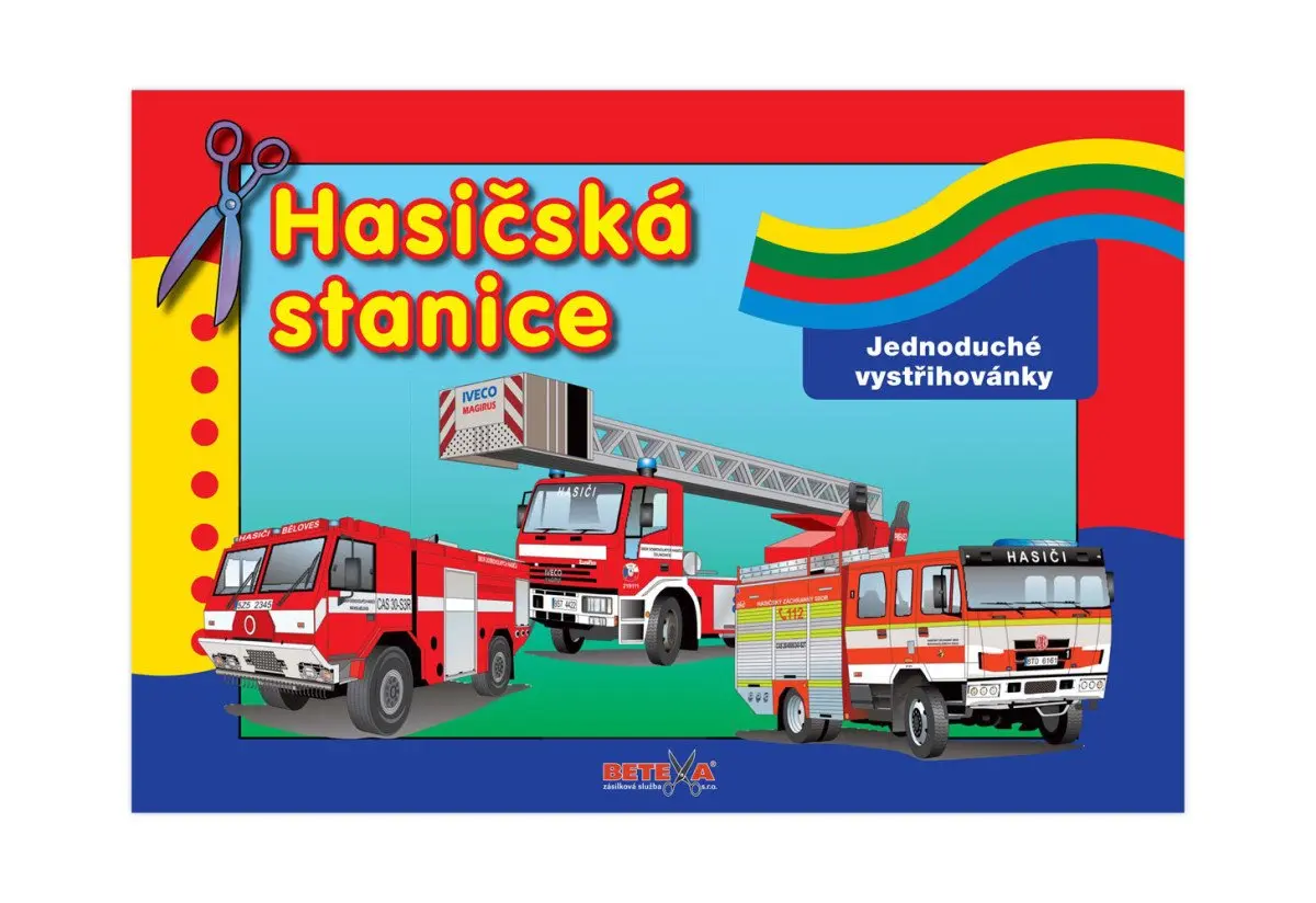 Vystřihovánky Hasičská stanice