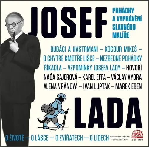 Josef Lada - Pohádky a vyprávění slavného malíře - 2 CDmp3 (audiokniha) - Josef Lada