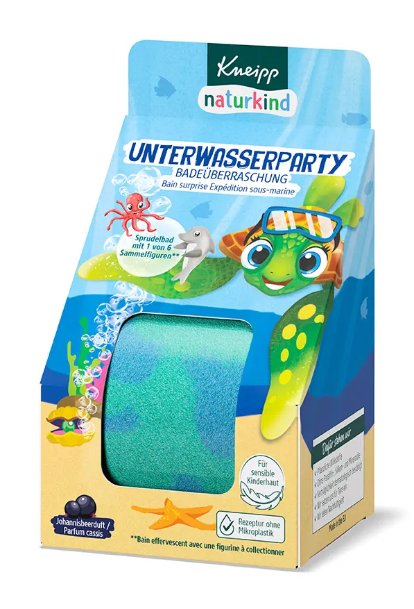 Kneipp Koupelová bomba Naturkind Podvodní party