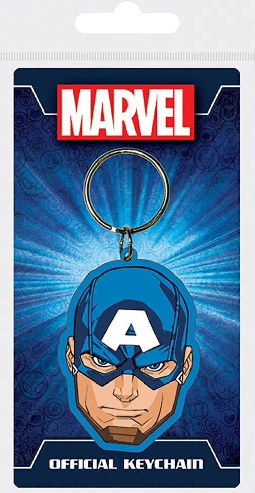 Pyramid International Marvel Gumová klíčenka Captain America
