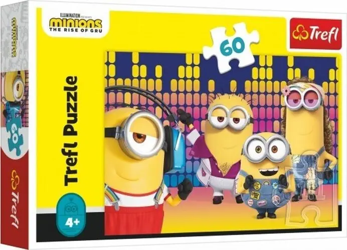Trefl Puzzle Mimoni - Zrození Grua / 60 dílků