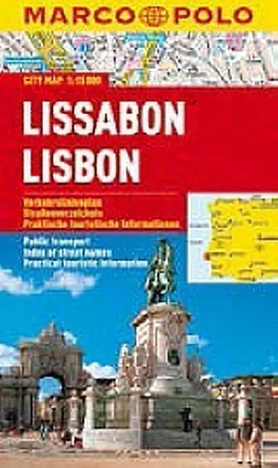 Lissabon/Lisbon - City Map 1:15 000