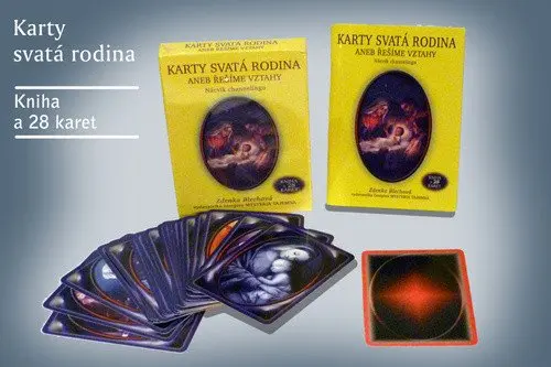 Karty Svatá rodina aneb řešíme vztahy (kniha + 28 karet) - Zdenka Blechová