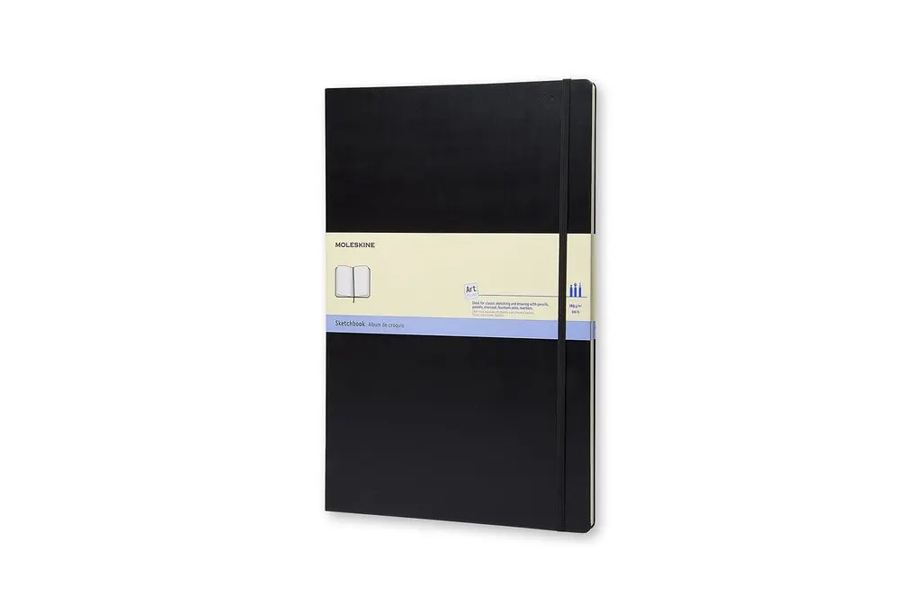 Skicář Moleskine - tvrdé desk, A3, černý