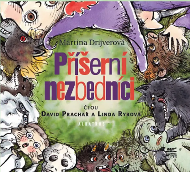 Příšerní nezbedníci ( pro děti) (audiokniha) - Martina Drijverová