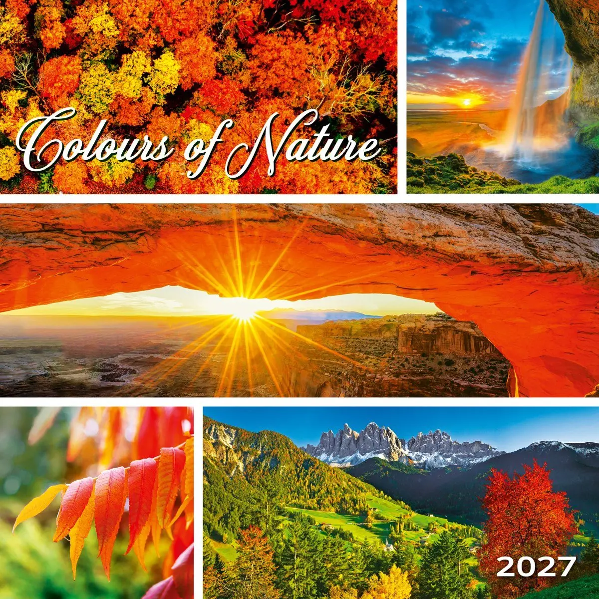 Kalendář 2027 nástěnný: COLOURS OF NATURE