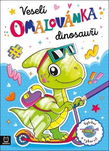 Omalovánka Veselí dinosauři - Marzena Ćwik