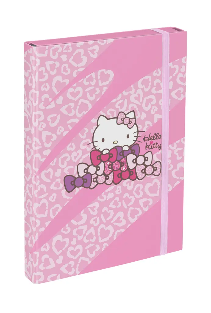 Desky na školní sešity A4 BAAGL - Hello Kitty Sweet Leopard