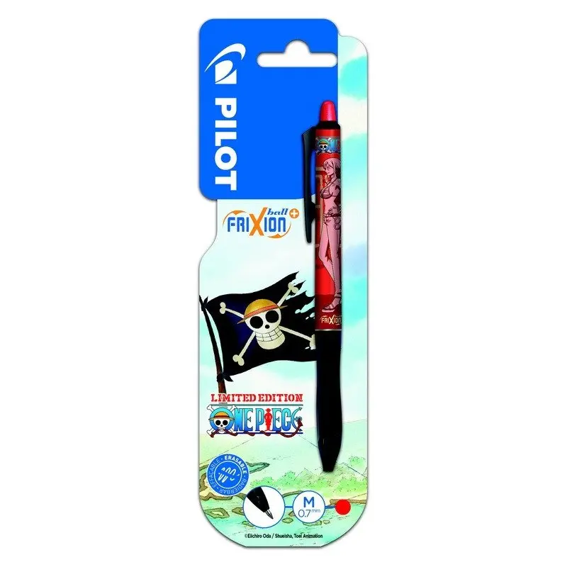 PILOT FriXion Ball Plus One Piece, BL,červená