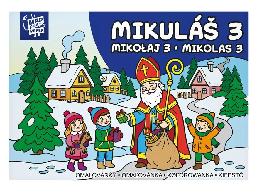 omalovánky Mikuláš 3