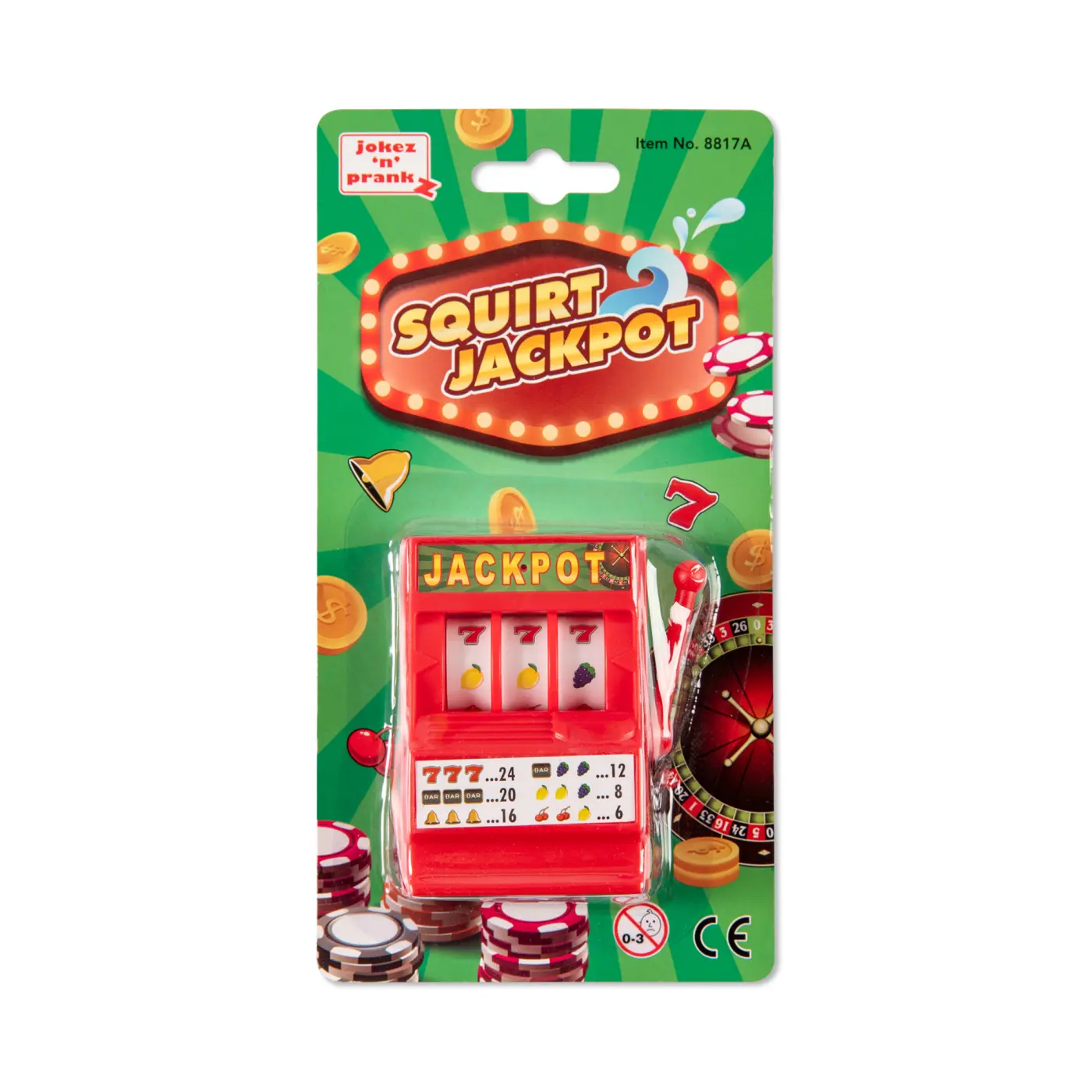 Stříkací hrací automat Jackpot - Albi