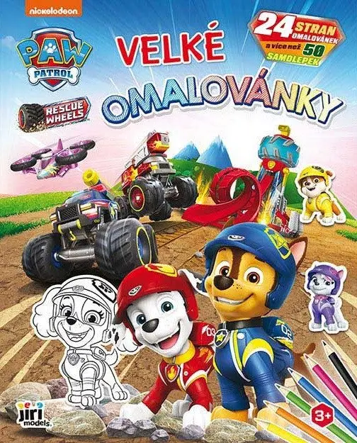Jiri Models Velké omalovánky Tlapková patrola
