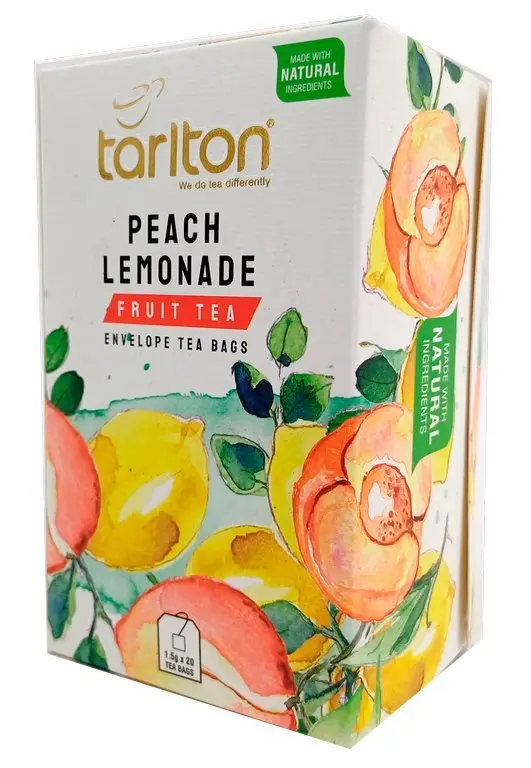 TARLTON Fruit Peach Lemonade přebal 20x1,5g