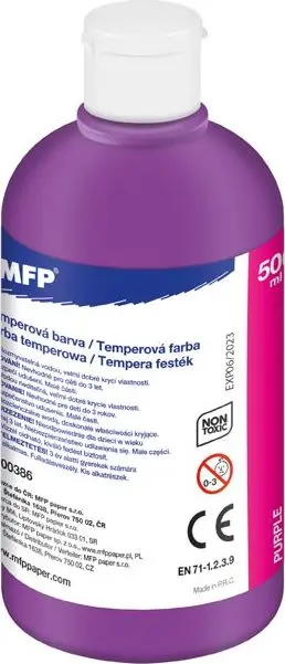 Temperové barva 500ml fialová