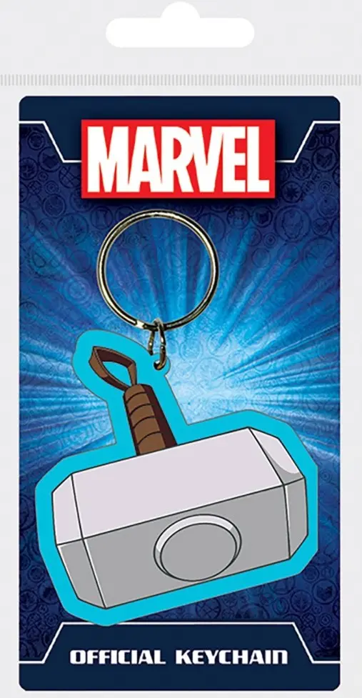 Pyramid International Marvel Gumová klíčenka Thorovo kladivo